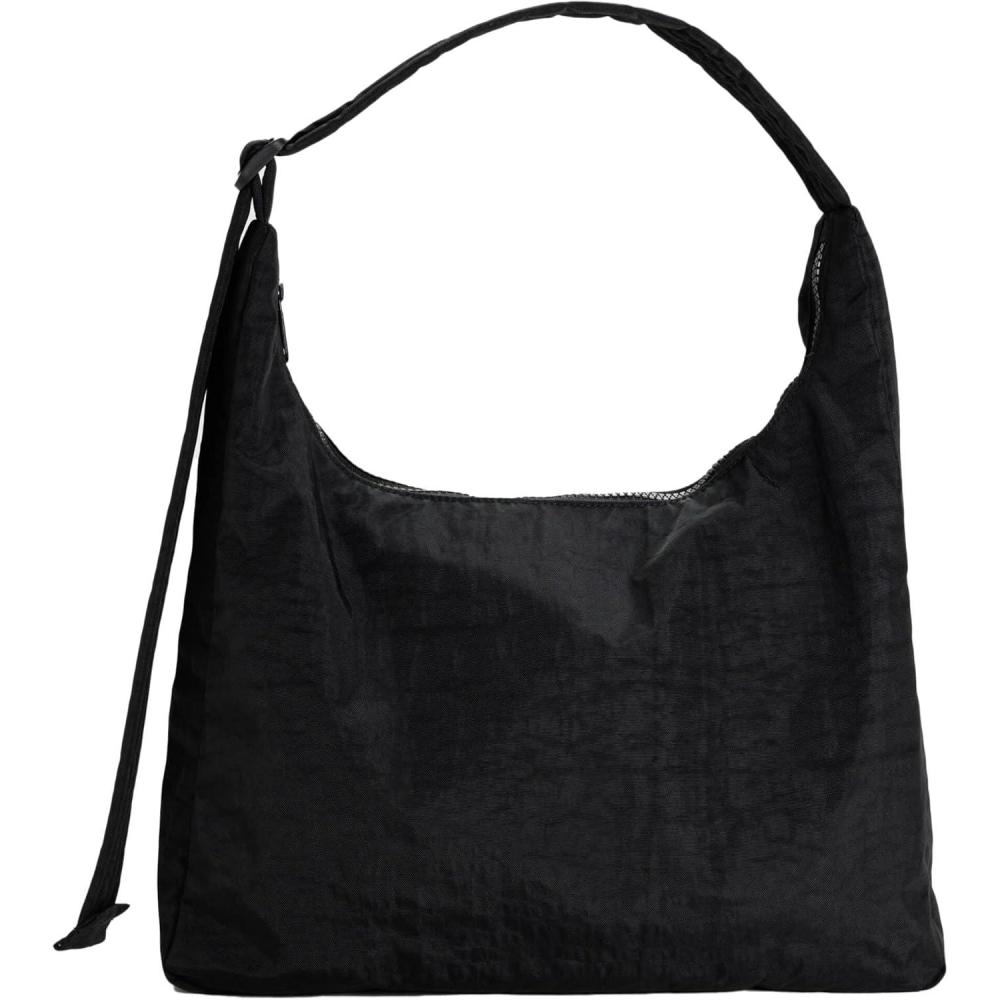 imageBAGGU Nylon Shoulder Bag itemprop nameBlack Sp24