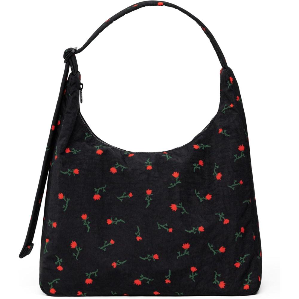 imageBAGGU Nylon Shoulder Bag itemprop namePainted Wildflower
