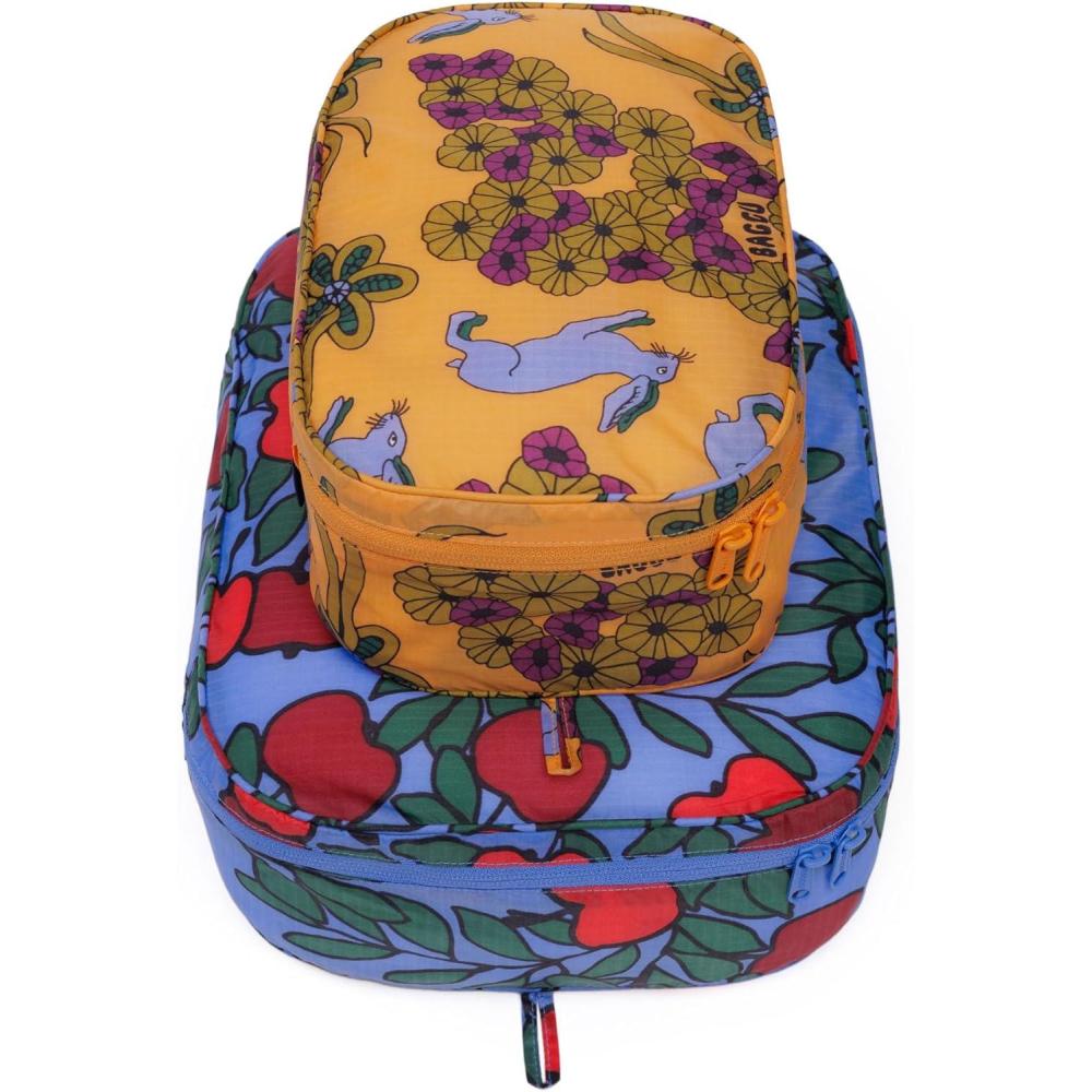 imageBAGGU Packing Cube Set  Sea CreaturesNight Orchard