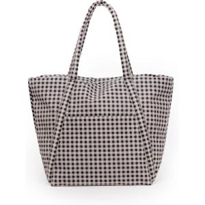 BAGGU Cloud Bag(Black & White Gingham)