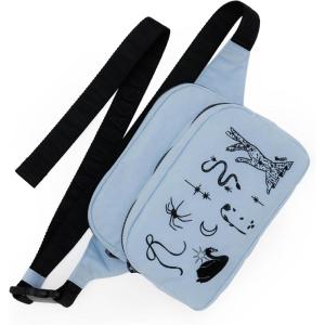 BAGGU Fanny Pack(Embroidered Ballet Icons)