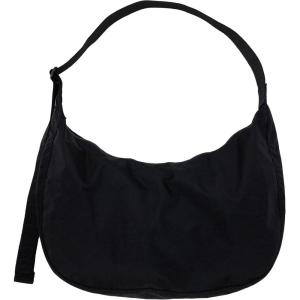 BAGGU Large Nylon Crescent Bag – Black