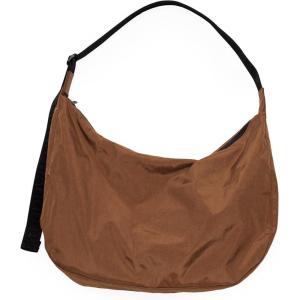 BAGGU Large Nylon Crescent Bag(Brown)