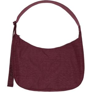 BAGGU Large Nylon Crescent Bag(Mahogany)