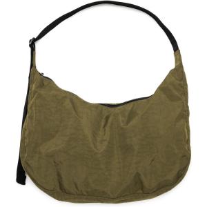 BAGGU Large Nylon Crescent Bag(Seaweed 37.5″)