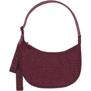 BAGGU Medium Nylon Crescent Bag(Mahogany)