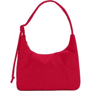 BAGGU Mini Nylon Shoulder Bag(Candy Apple Red)