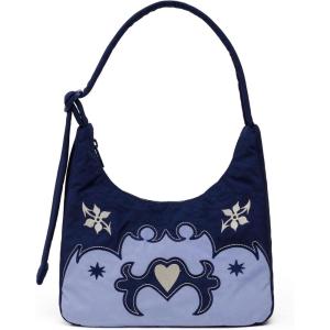 BAGGU Mini Nylon Shoulder Bag(Western Appliqué)