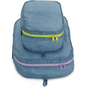 BAGGU Packing Cube Set – Sea Creatures(Digital Denim)