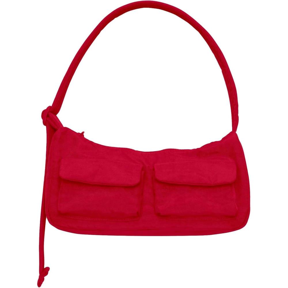 imageBaggu Cargo Shoulder BagCandy Apple Red