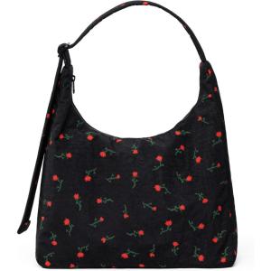 Baggu Shoulder Bag – Green Juice(Painted Wildflower)