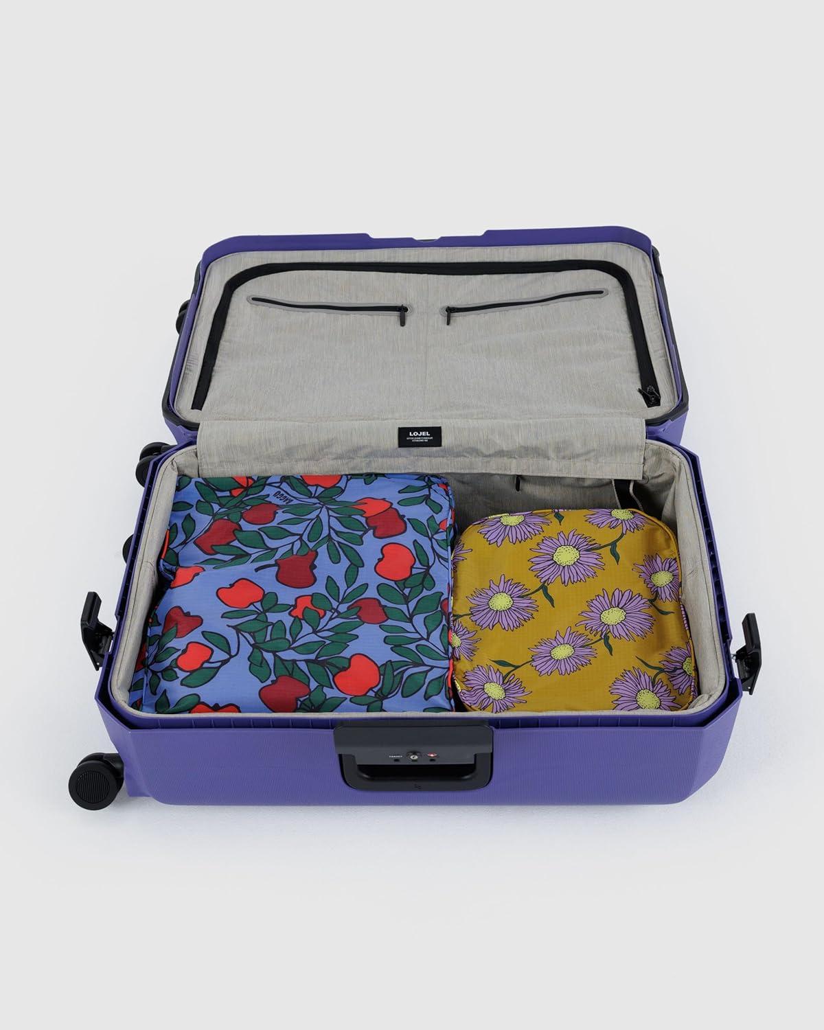 imageBAGGU Large Packing Cube Set Poppy MixNight Orchard