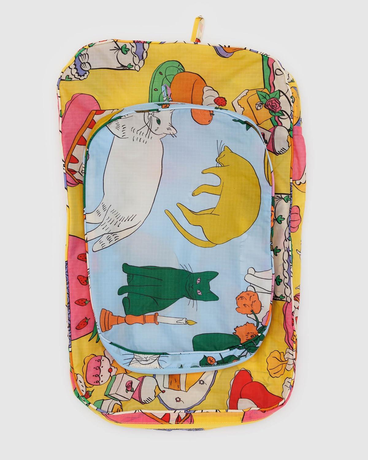 imageBAGGU Large Packing Cube Set Poppy MixStill Life