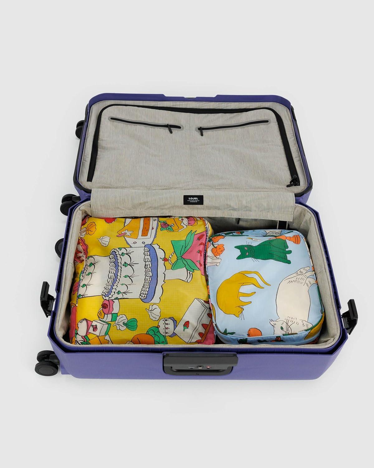 imageBAGGU Large Packing Cube Set Poppy MixStill Life