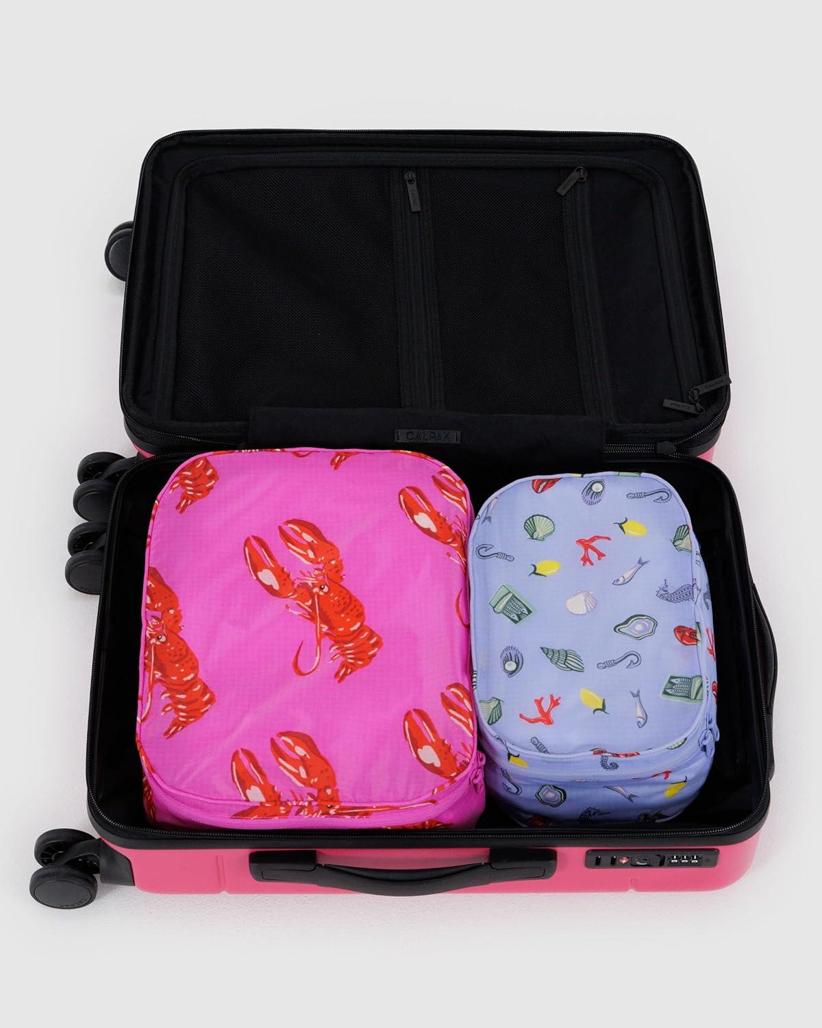 imageBAGGU Packing Cube Set Fancy AnimalsSea Creatures