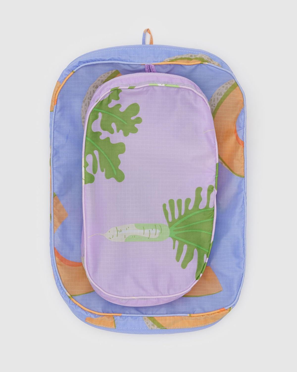 imageBAGGU Packing Cube Set Painted PrairieJapanese Produce