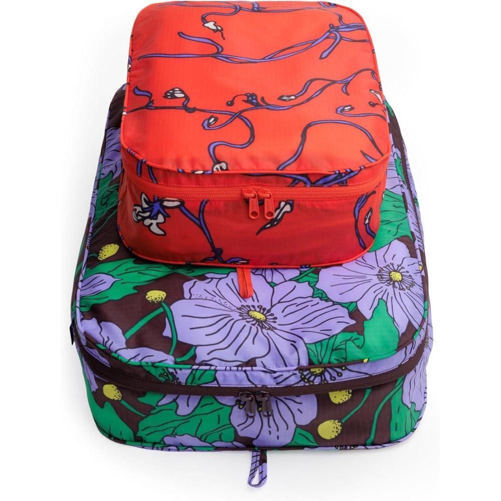 imageBAGGU Large Packing Cube Set Poppy MixPoppy Mix