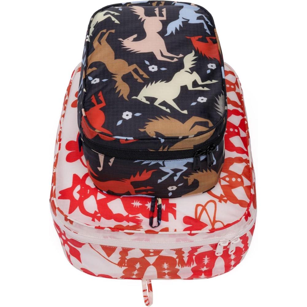 imageBAGGU Packing Cube Set Fancy AnimalsWestern CutOuts