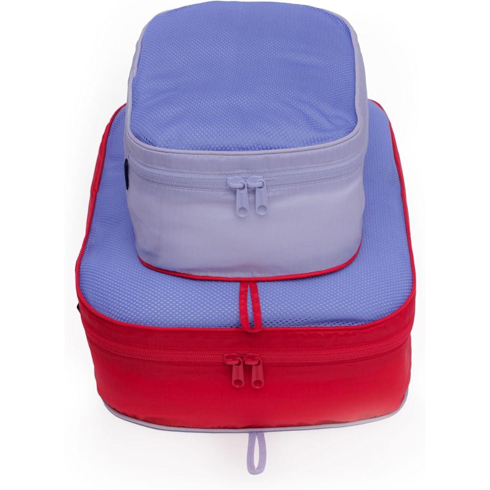 imageBAGGU Packing Cube Set Painted PrairieMesh Berry Mix