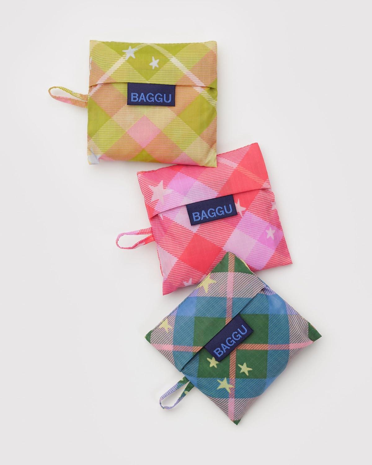 imageBAGGU Amazon Baby Set of 3Star Plaid