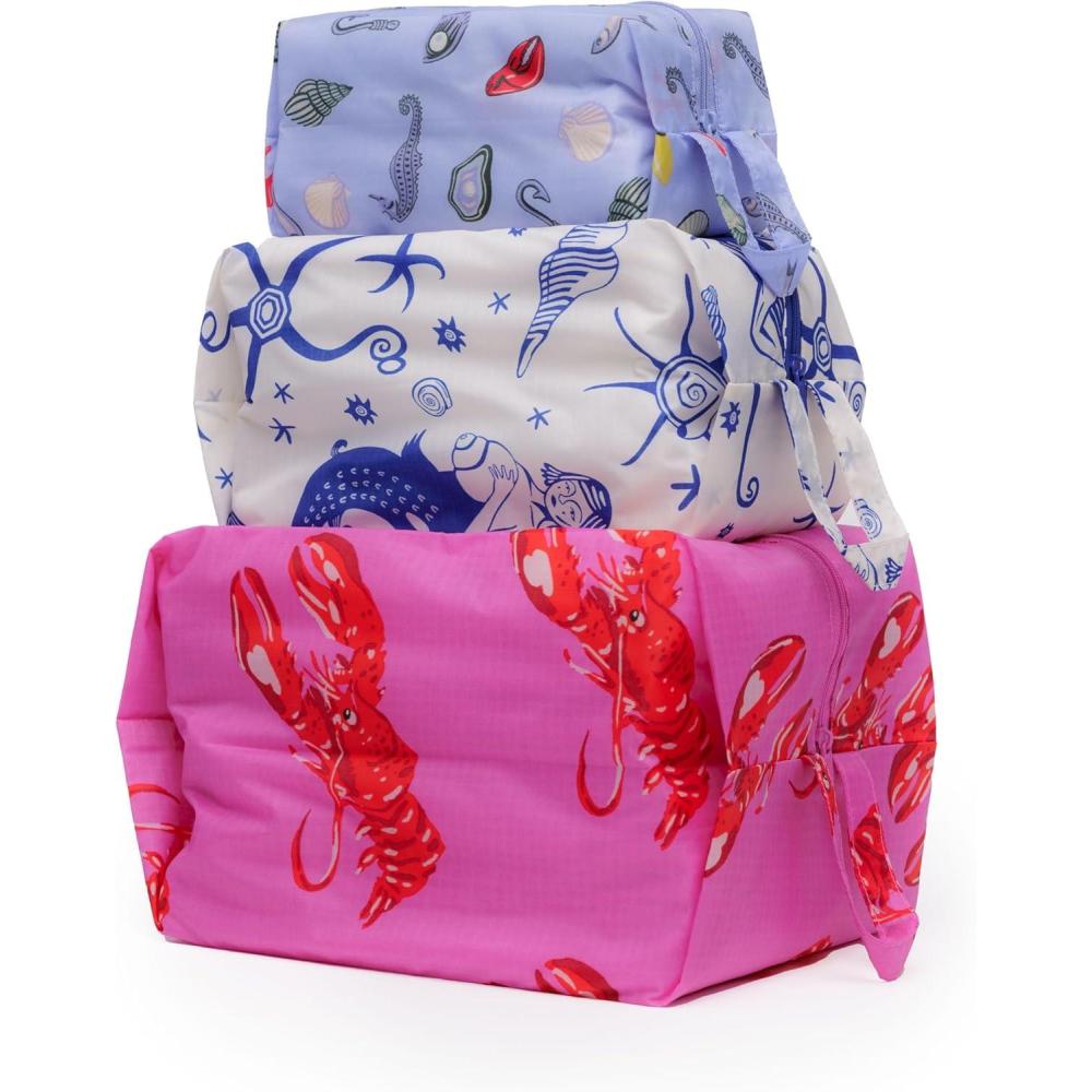 imageBAGGU 3D Zip SetSea Creatures