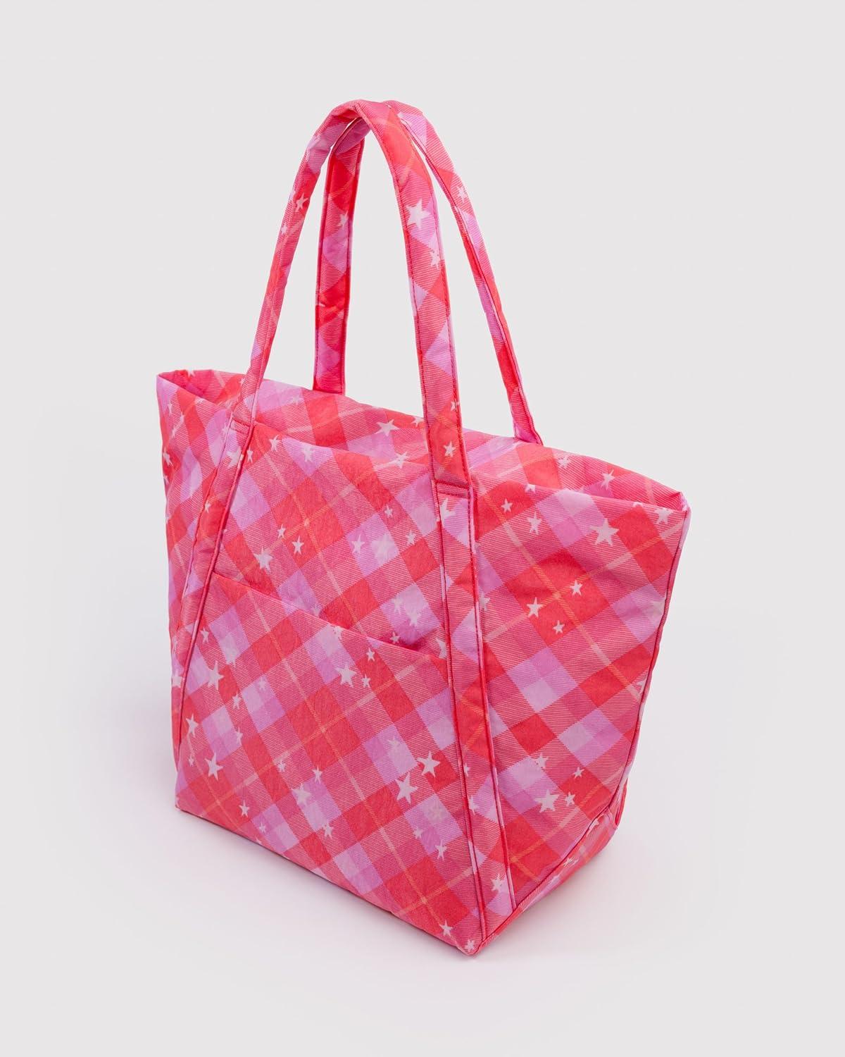 imageBAGGU Cloud BagPink Star Plaid