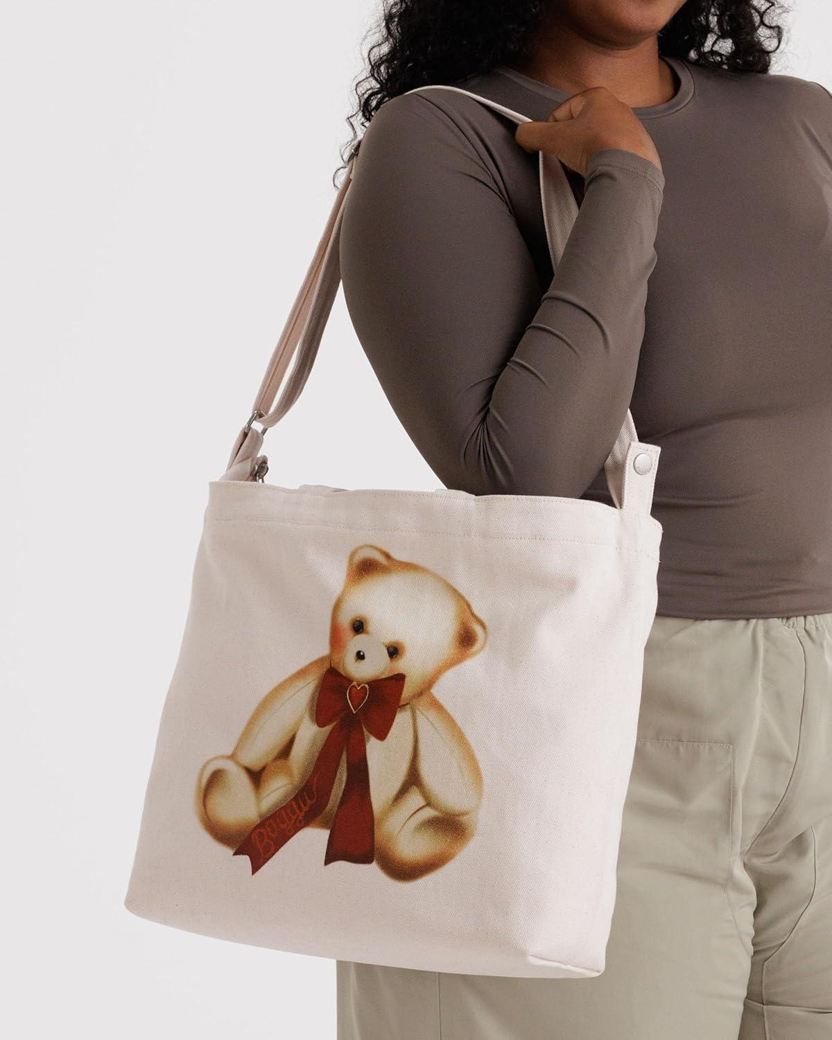 imageBAGGU Horizontal Zip Duck BagTeddy Bear