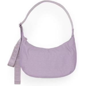 BAGGU Medium Nylon Crescent Bag(Dusty Pink)