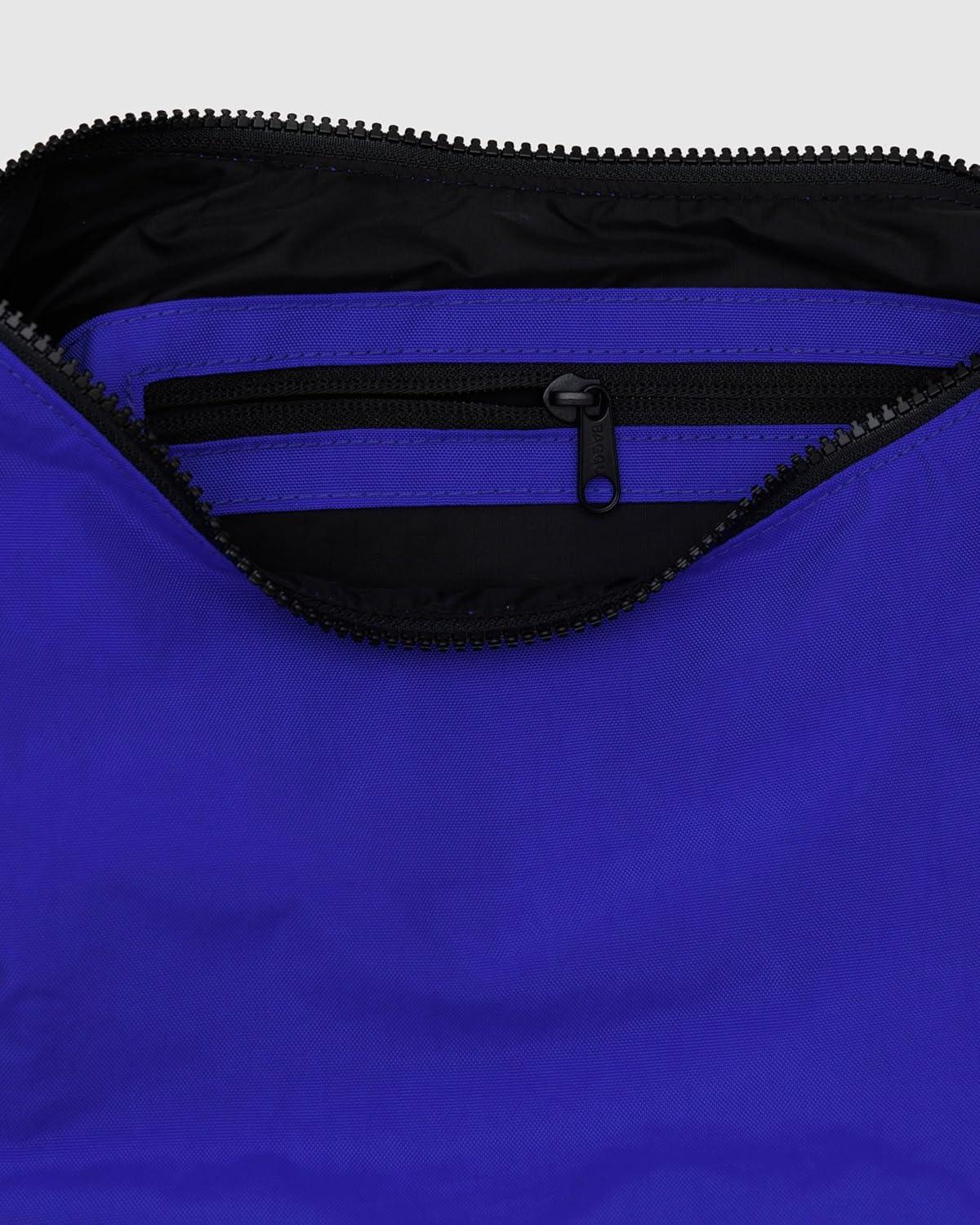 imageBAGGU Medium Nylon Crescent Bag Lapis
