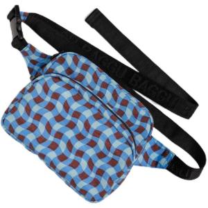 Fanny Pack – Wavy Gingham Blue