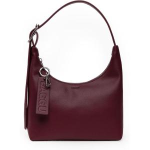 Baggu Recycled Leather Shoulder Bag(Mahogony)