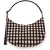 Blurred Gingham Brown