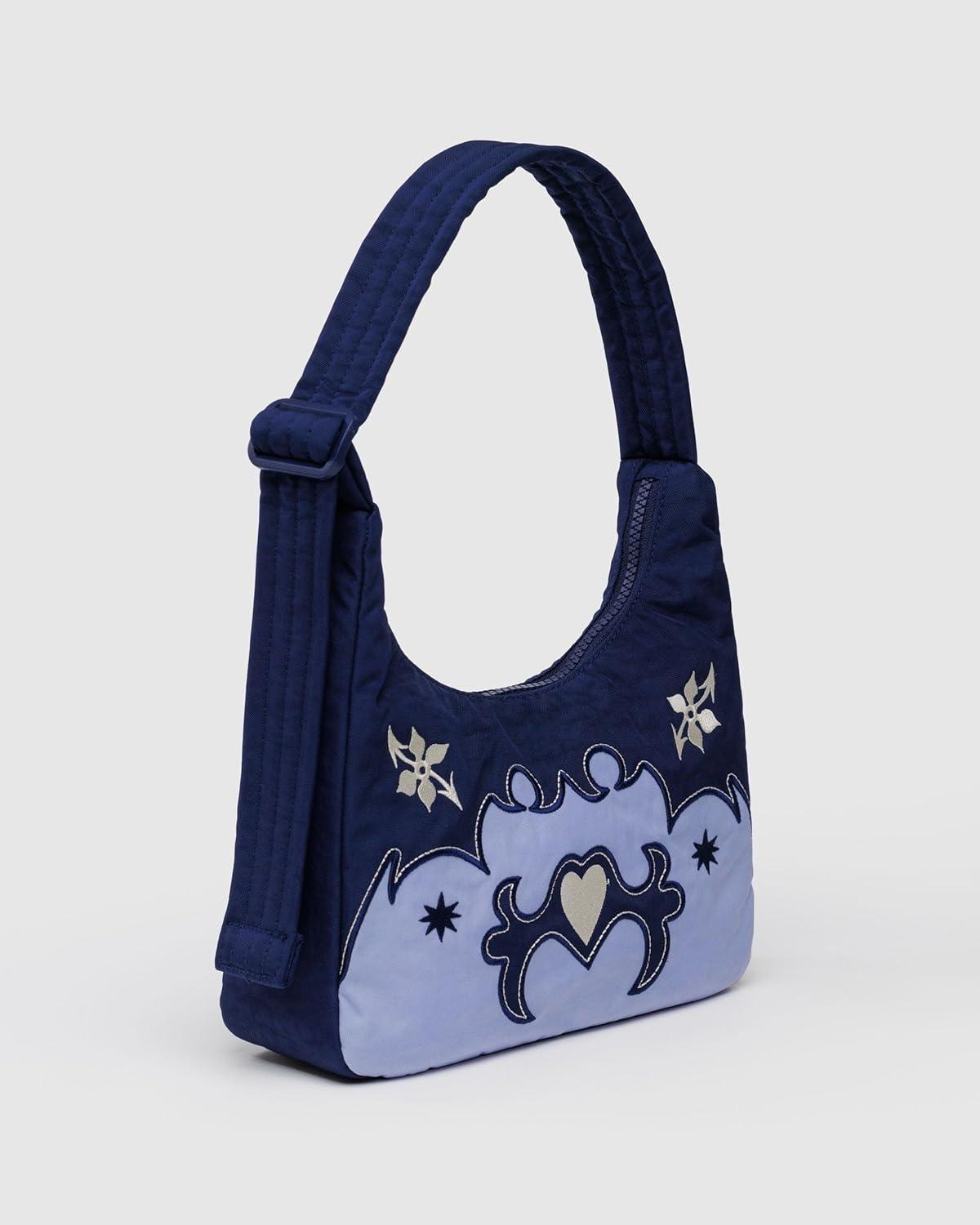 image:imageBAGGU Mini Nylon Shoulder Bag NylonWestern Appliqu