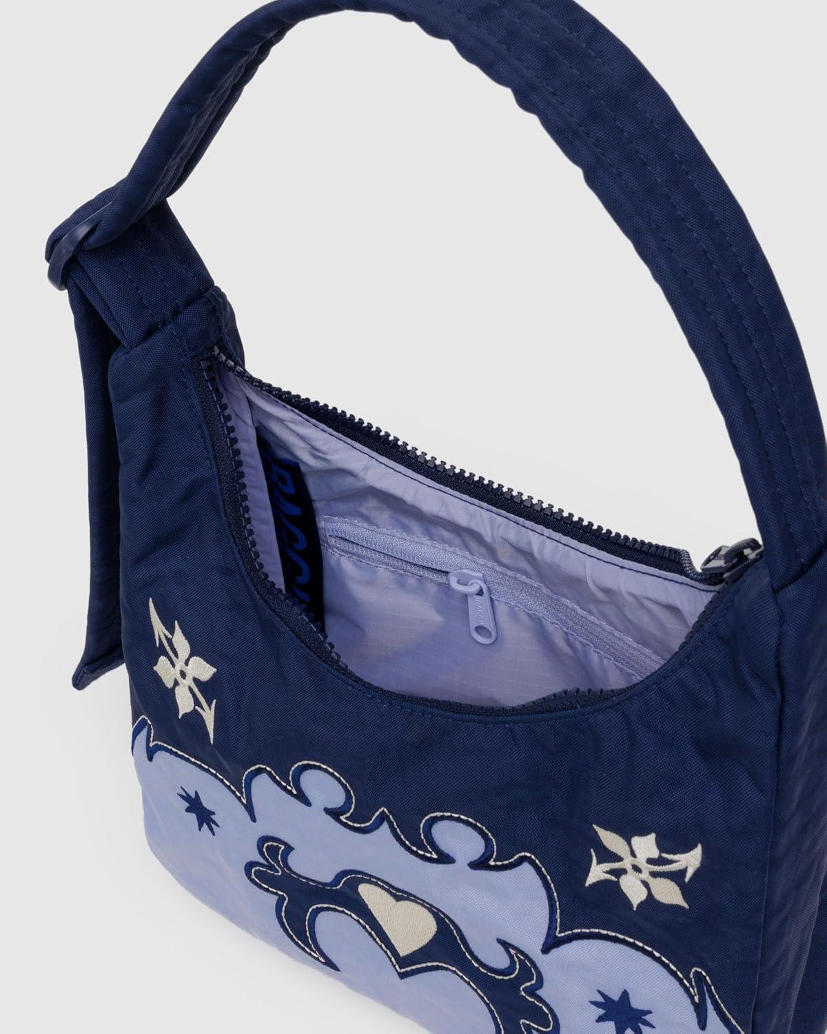 image:imageBAGGU Mini Nylon Shoulder Bag NylonWestern Appliqu