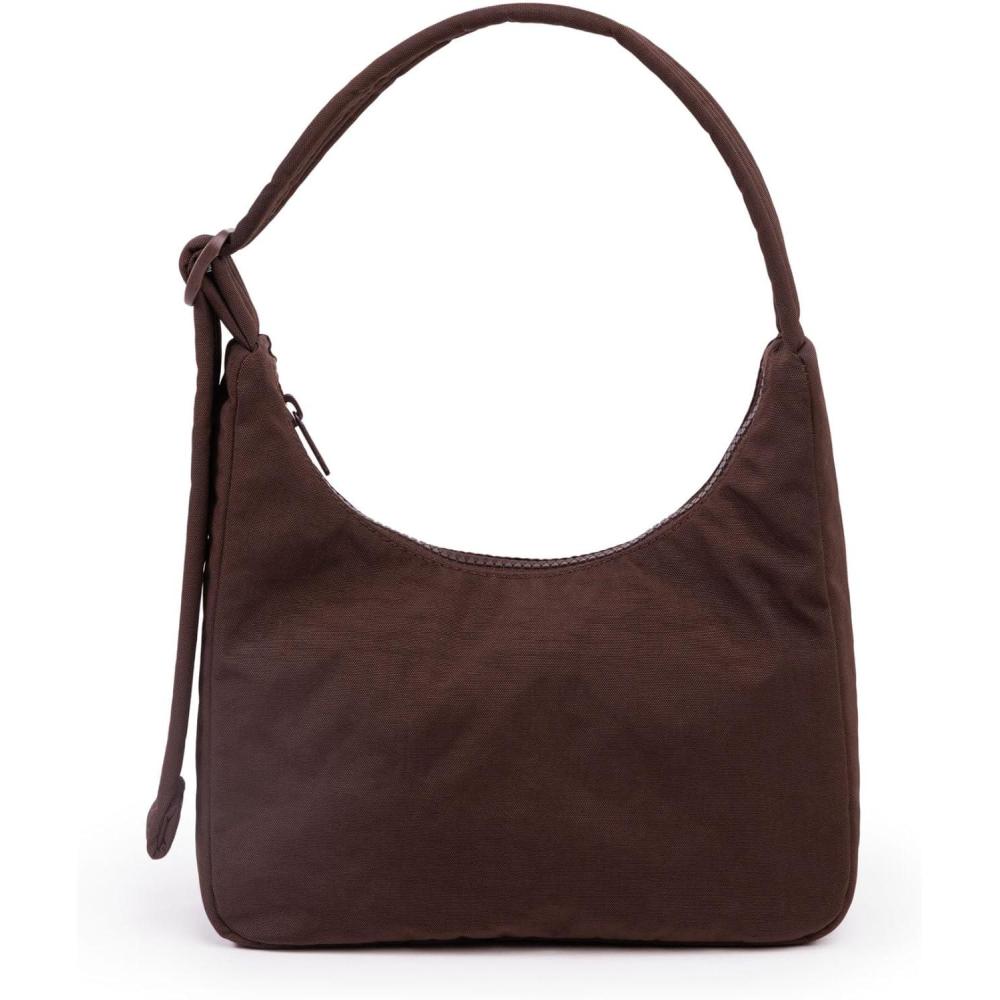 image:imageBAGGU Mini Nylon Shoulder Bag  NylonCoffee