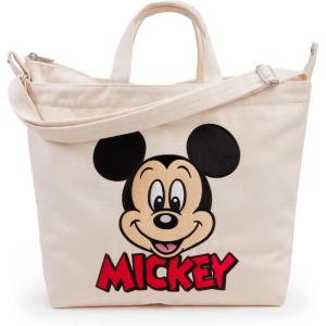 BAGGU Horizontal Zip Duck Bag(Embroidered Mickey Mouse Club)