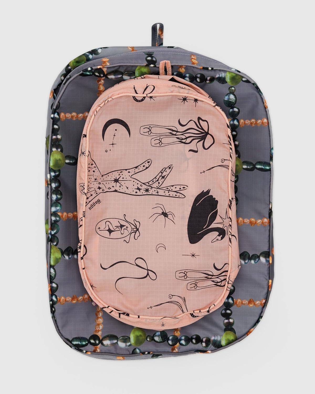 image:imageBAGGU Packing Cube Set Mickey amp MinnieBallet Icons