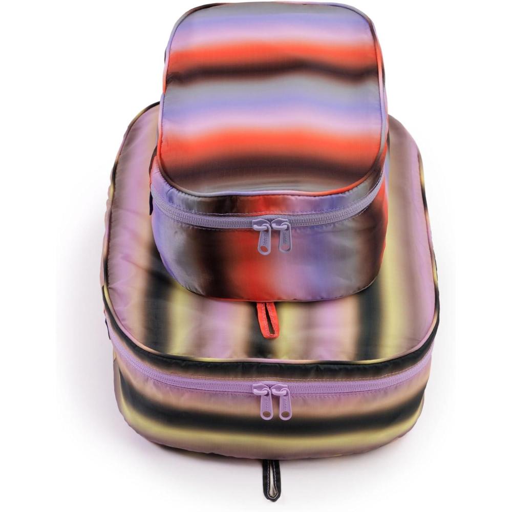 image:imageBAGGU Packing Cube Set  Mickey amp MinnieGradient Stripes