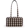 Blurred Gingham Brown