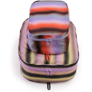 BAGGU Packing Cube Set – Mickey & Minnie(Gradient Stripes)