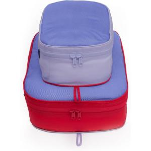 BAGGU Packing Cube Set – Mickey & Minnie(Mesh Berry Mix)